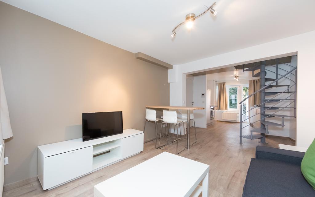 Compagnie Des Sablons Apartments بروكسل الغرفة الصورة